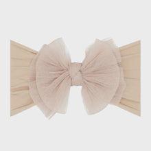 Load image into Gallery viewer, Tulle FAB Soft Nylon Headband- Pleated Blush