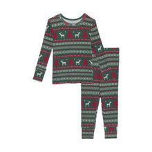 Load image into Gallery viewer, Posh Peanut Pajama Set- Holiday Fair Isle