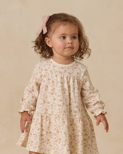 Tiered Jersey Dress- French Garden