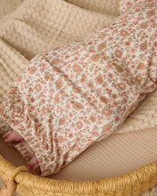 Load image into Gallery viewer, Bamboo Baby Gown + Hat Set- Bloom 25