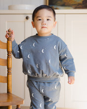 Load image into Gallery viewer, Relaxed Fleece Sweat Set- Silver Moons