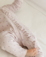 Load image into Gallery viewer, Ruffle Jumpsuit- Lilac Ditsy