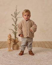 Load image into Gallery viewer, Shearling Zip Jacket- Oat