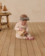 Load image into Gallery viewer, Velour Bow Headband- Forest