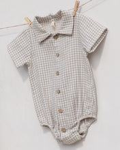 Load image into Gallery viewer, Matteo Romper- Sage Gingham