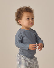 Load image into Gallery viewer, Boys Swim Short- Ocean Gingham