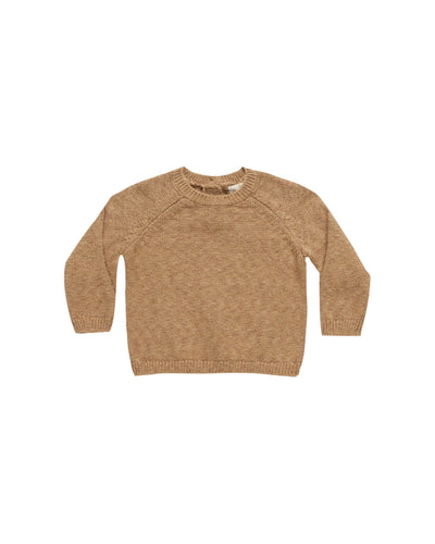 Knit Sweater & Pant Set- Speckled Golden