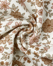 Load image into Gallery viewer, Bamboo Zip Footie- Bloom 25