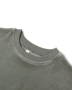 Velour Relaxed Sweat Set- Forest