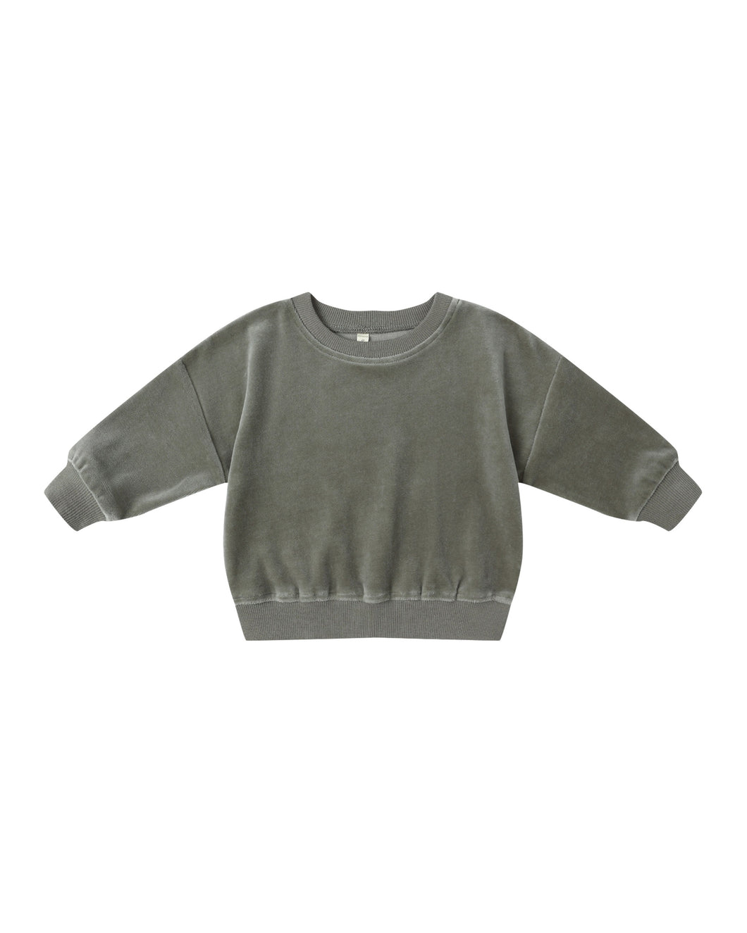 Velour Relaxed Sweat Set- Forest