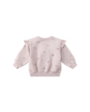 Load image into Gallery viewer, Ruffle Fleece Sweat Set- Bows