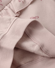 Load image into Gallery viewer, Ruffle Fleece Sweat Set- Bows