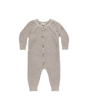 Load image into Gallery viewer, Chunky Knit Jumpsuit- Fog