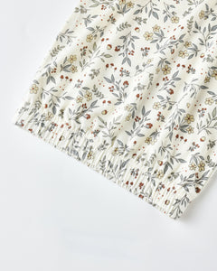Bamboo Baby Gown + Hat Set- Woodland
