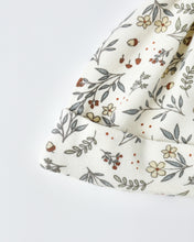 Load image into Gallery viewer, Bamboo Baby Gown + Hat Set- Woodland