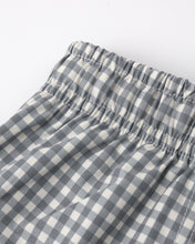 Load image into Gallery viewer, Boys Swim Short- Ocean Gingham