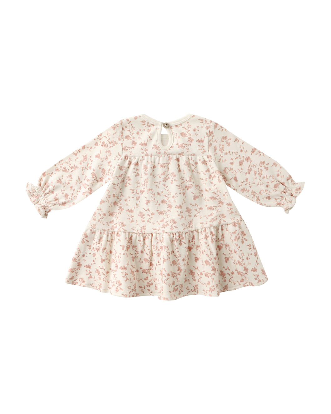 Tiered Jersey Dress- French Garden