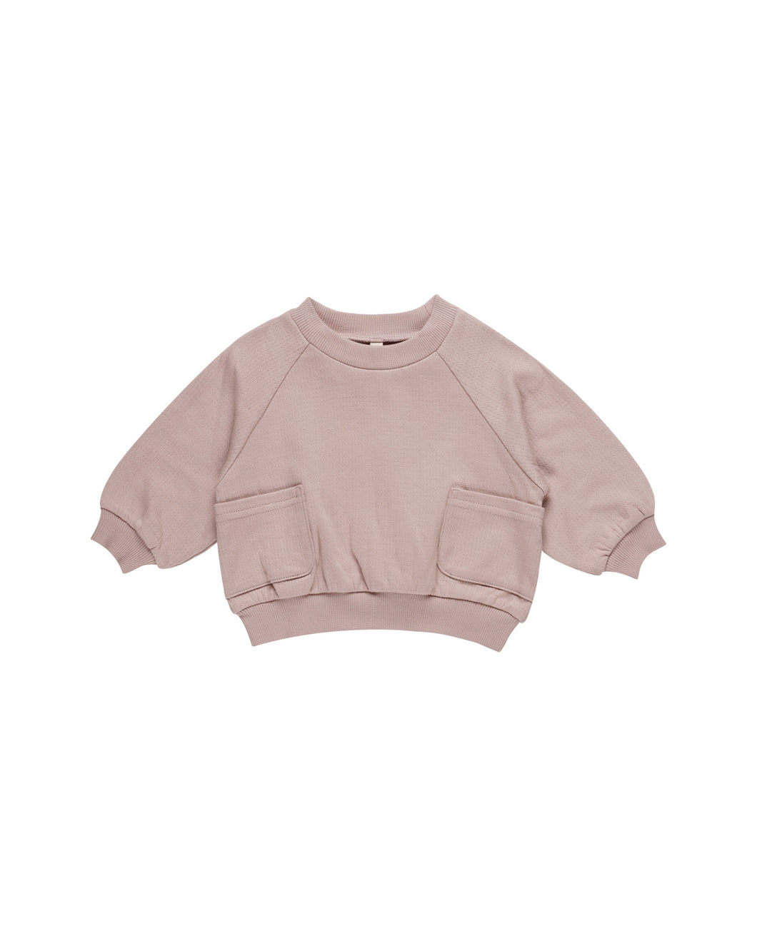 Pocket Sweatshirt & Sweatpant- Mauve