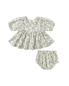 Francy Set- Green Floral