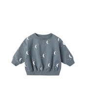 Load image into Gallery viewer, Relaxed Fleece Sweat Set- Silver Moons