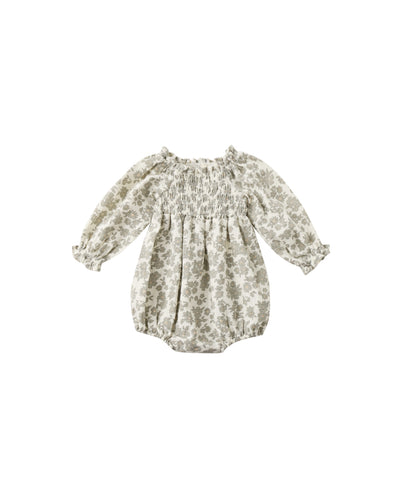 Eden Romper- Green Floral