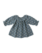 Load image into Gallery viewer, L/S Isla Dress- Blue Floral