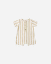 Load image into Gallery viewer, S/S Woven Romper- Summer Stripe