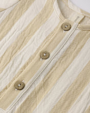 Load image into Gallery viewer, S/S Woven Romper- Summer Stripe