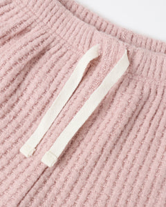 Ruffle Cozy Set- Rose