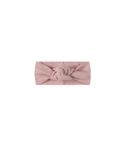 Knotted Headband- Rose