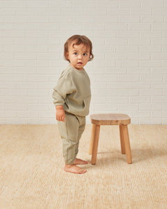 L/S Waffle Slouch Set
