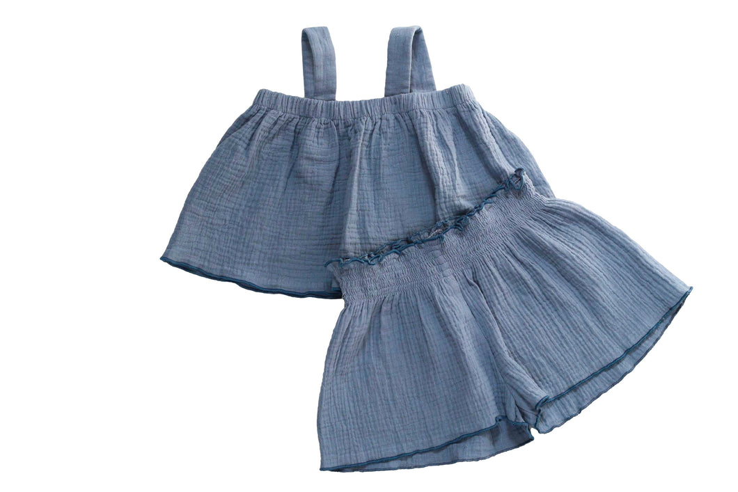 Paperbag Set- Dusty Blue