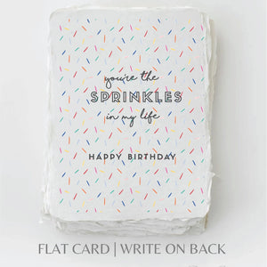 You're the Sprinkles Greeting Card