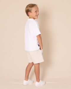Waffle Short- Grey