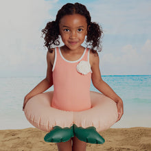 Load image into Gallery viewer, Rosette Piped 1PC Swimsuit
