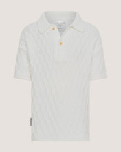 Load image into Gallery viewer, Crochet Polo Top
