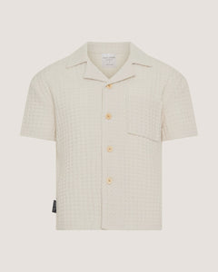 Waffle Shirt- Grey