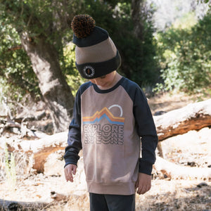 Explore Raglan Sweatshirt