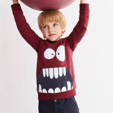 Load image into Gallery viewer, Silly Face Stretch Fleece Hoodie