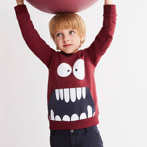 Silly Face Stretch Fleece Hoodie