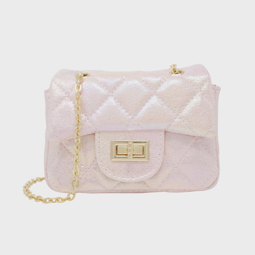 Quilted Shiny Mini Bag