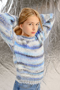 Space Dye Knitted Sweater