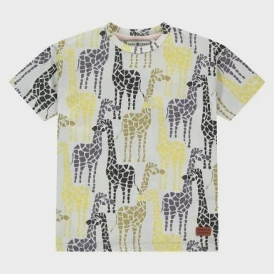 Colorful Giraffe S/S Tee