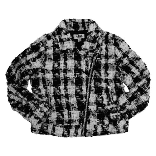 Tweed Moto Jacket