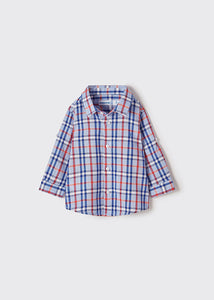 L/S Linen Checks Shirt