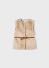 Load image into Gallery viewer, Belted Fur Vest
