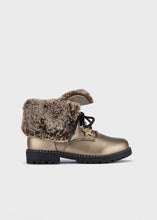 Load image into Gallery viewer, Faux Fur Lined Biker Boots Mid