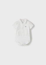 Load image into Gallery viewer, S/S Combined Onesie Dress Shirt