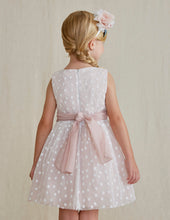 Load image into Gallery viewer, Embroidered Daisy Tulle Dress