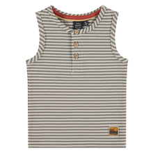 Load image into Gallery viewer, Striped Henley Tank